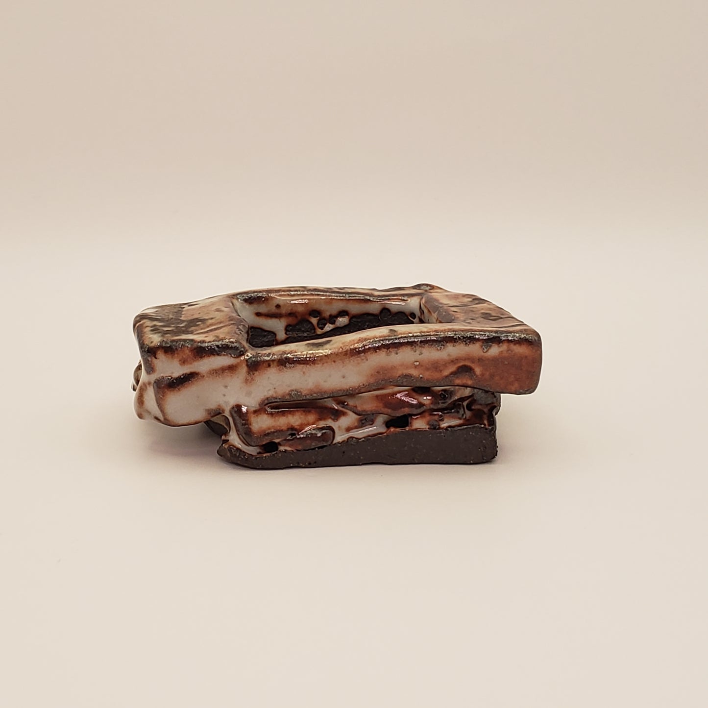 Handmade Ceramic Bonsai Pot #4 by Rough Cut Pottery