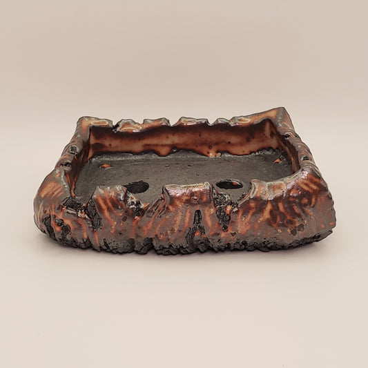 Handmade Ceramic Bonsai Pot #5 by Rough Cut Pottery