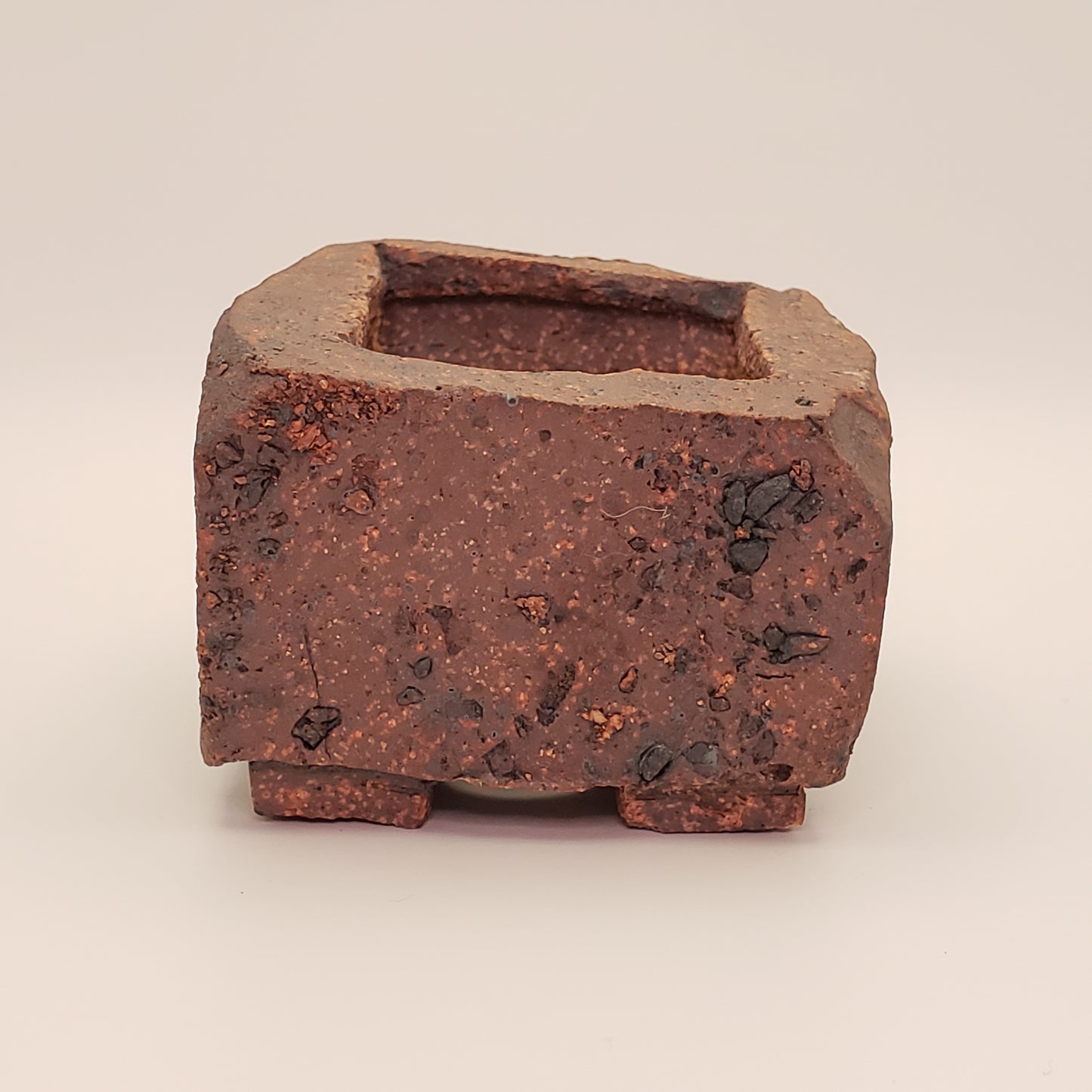 Maceta de bonsái de cerámica hecha a mano nº 6 de Rough Cut Pottery