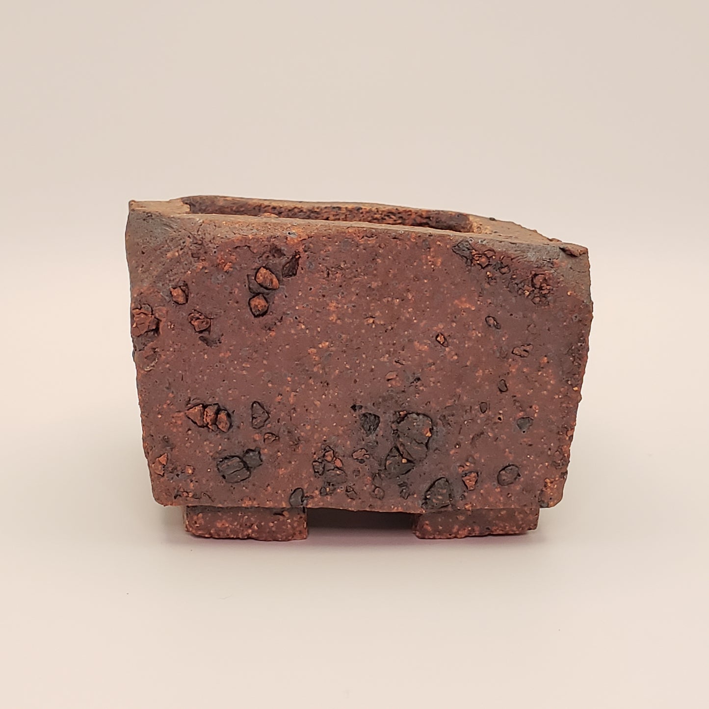 Maceta de bonsái de cerámica hecha a mano nº 6 de Rough Cut Pottery