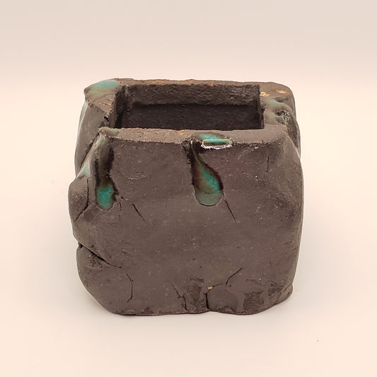 Handmade Ceramic Bonsai Pot #8 by Rough Cut Pottery